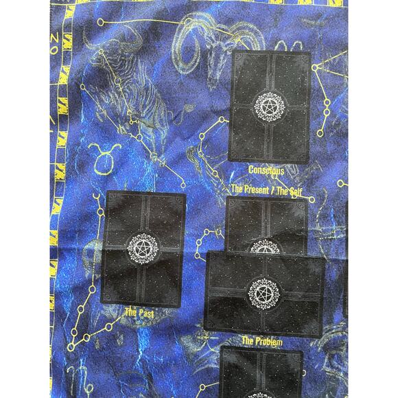 Celtic Cross Tarot Spread Altar Reading Cloth - Picture 4 of 10